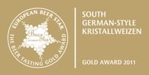 European Beer Star: South German-Style Kristallweizen Gold Award 2011